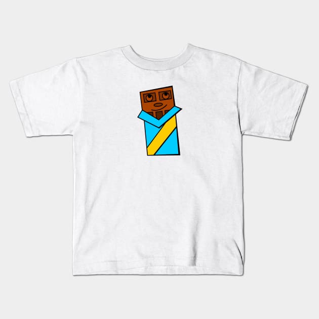 Choco Chunk Kids T-Shirt by traditionation